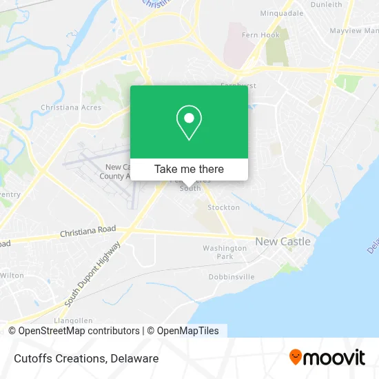 Cutoffs Creations map