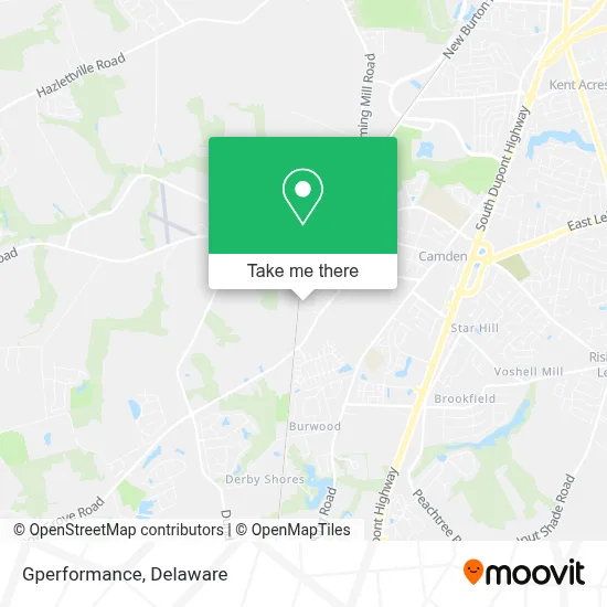Gperformance map