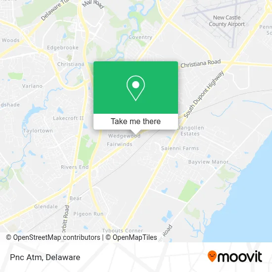 Pnc Atm map