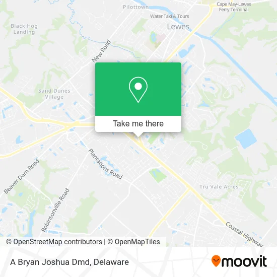 A Bryan Joshua Dmd map
