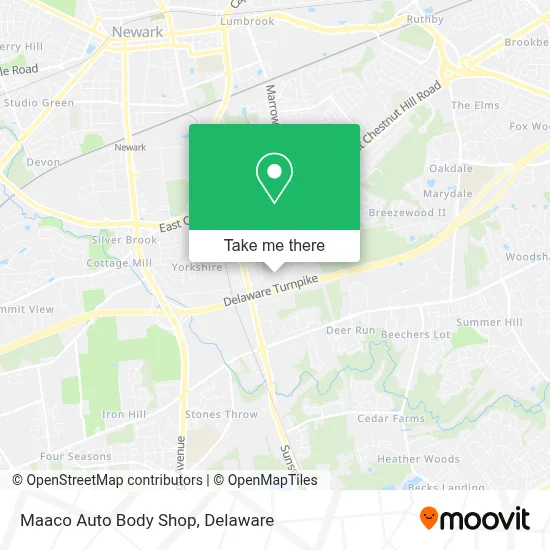 Maaco Auto Body Shop map
