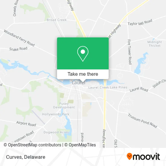 Curves map