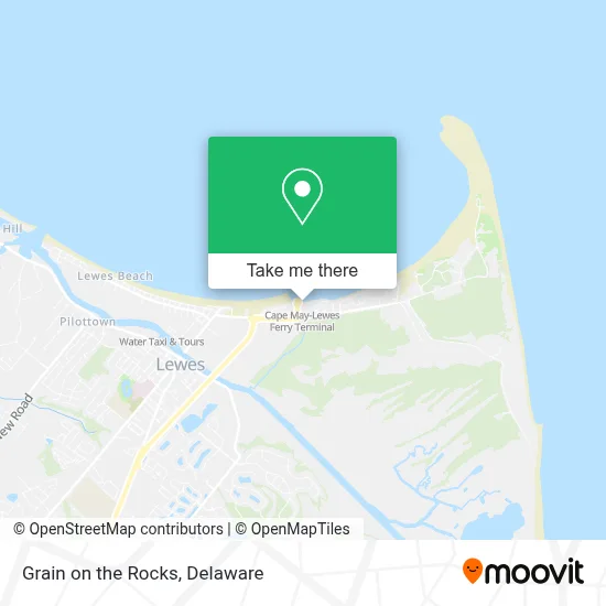 Grain on the Rocks map
