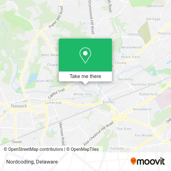 Nordcoding map