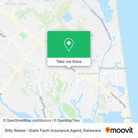 Billy Reese - State Farm Insurance Agent map