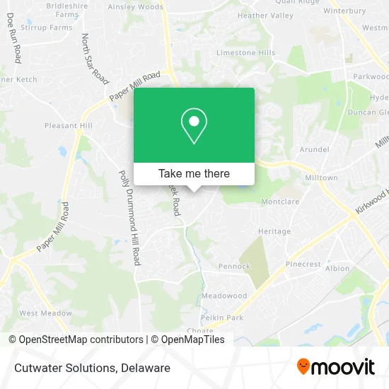 Cutwater Solutions map