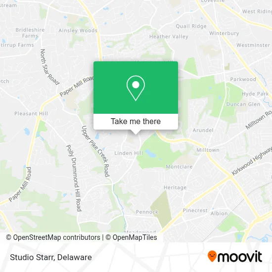Studio Starr map
