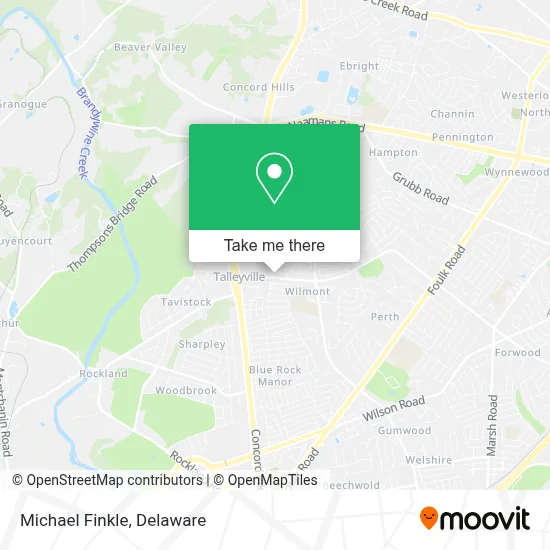 Michael Finkle map