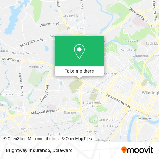 Brightway Insurance map