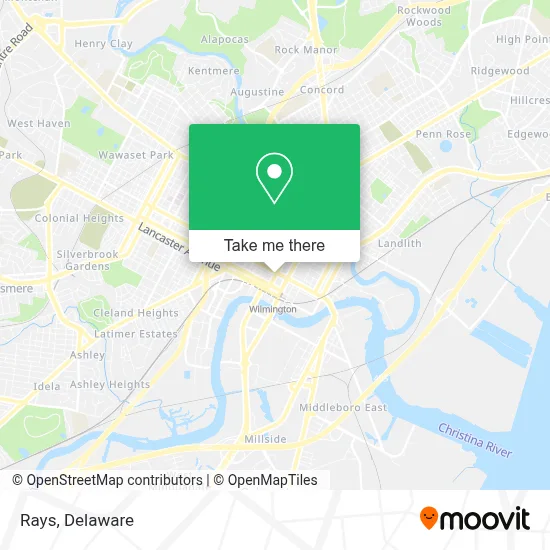 Rays map