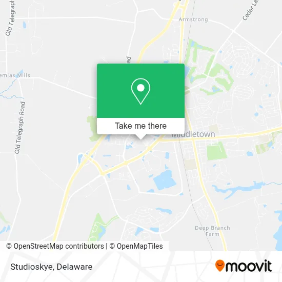 Studioskye map