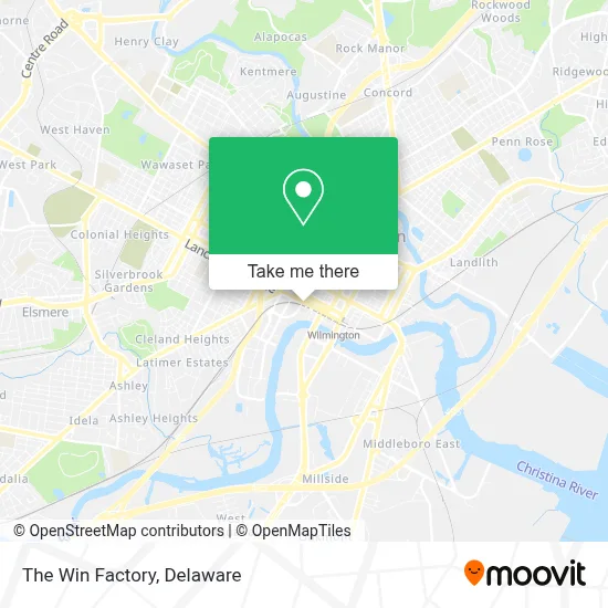 The Win Factory map