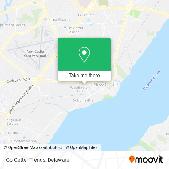 Go Getter Trends map