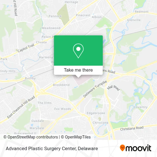 Advanced Plastic Surgery Center map