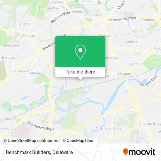 Benchmark Builders map