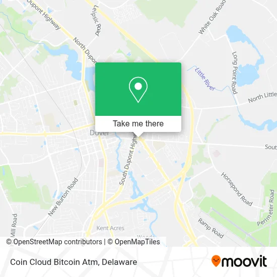 Coin Cloud Bitcoin Atm map