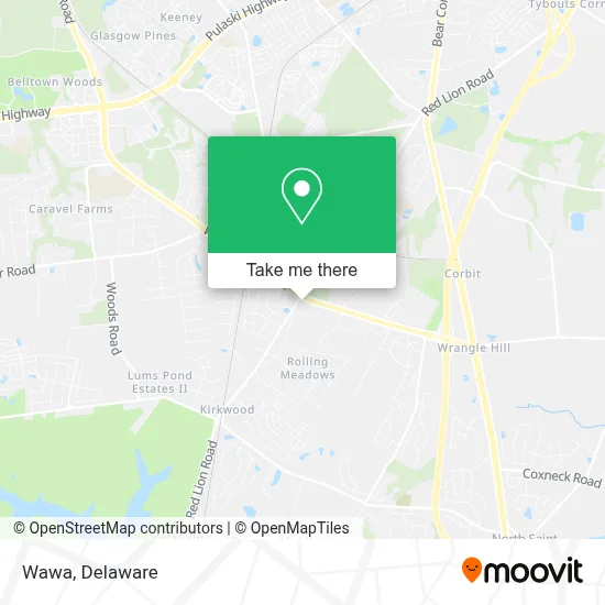 Wawa map