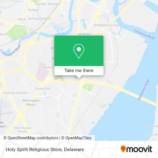 Holy Spirit Religious Store map