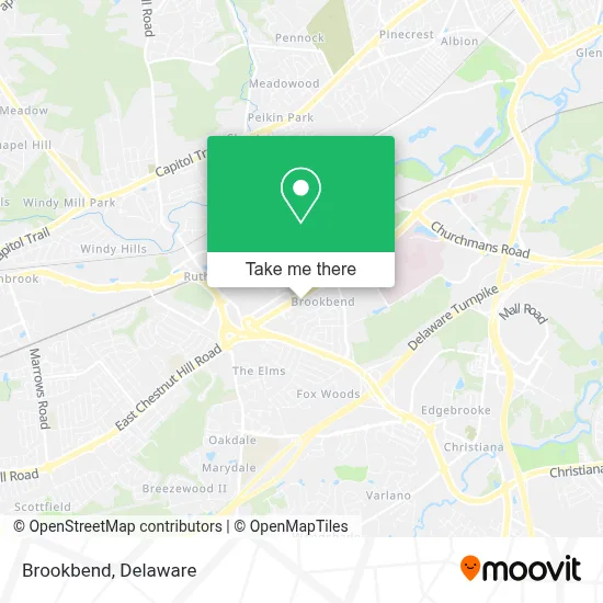 Brookbend map