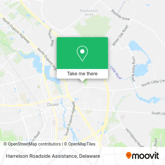 Harrelson Roadside Assistance map