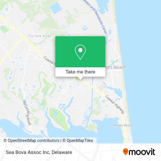 Sea Bova Assoc Inc map