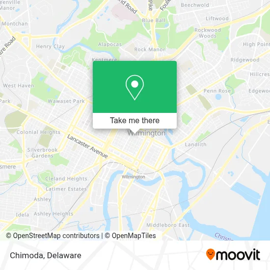 Chimoda map