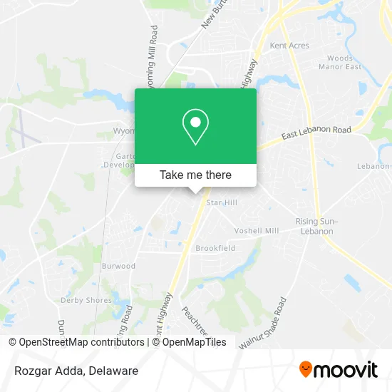 Rozgar Adda map