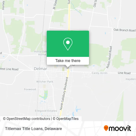 Titlemax Title Loans map