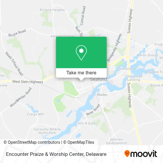 Encounter Praize & Worship Center map