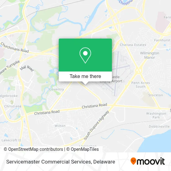 Servicemaster Commercial Services map