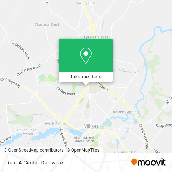 Rent-A-Center map