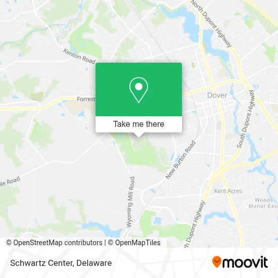 Schwartz Center map