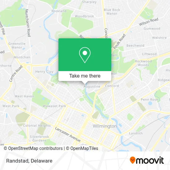 Randstad map
