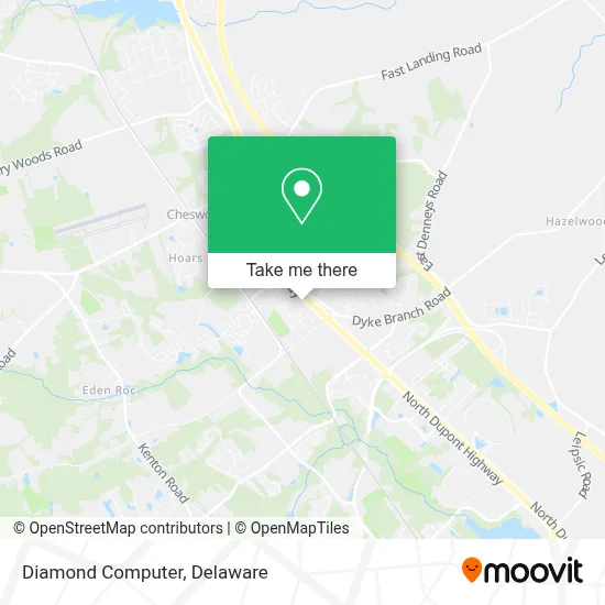 Diamond Computer map