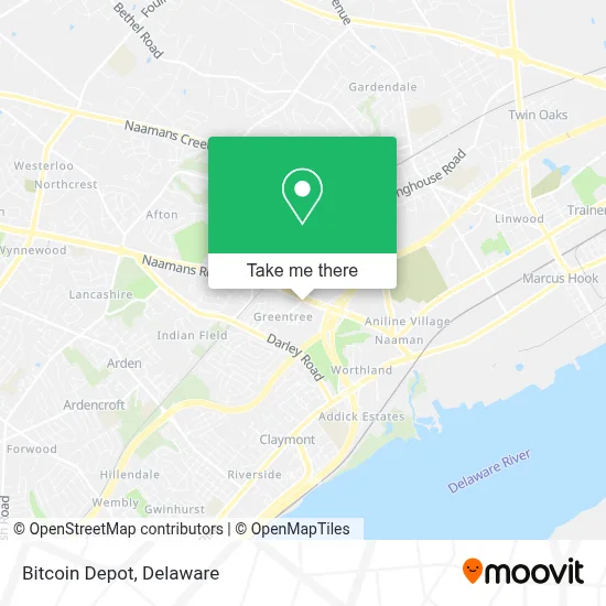 Bitcoin Depot map