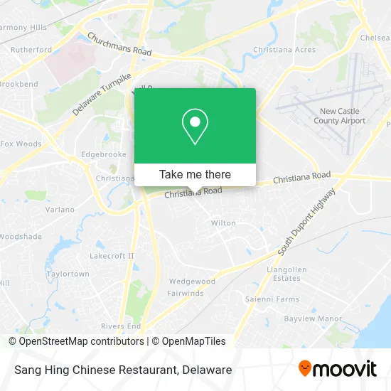 Sang Hing Chinese Restaurant map