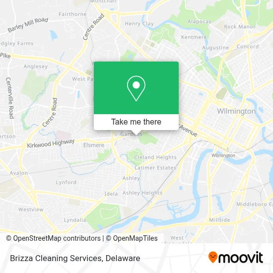 Brizza Cleaning Services map