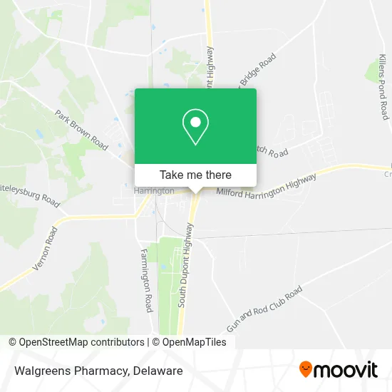 Walgreens Pharmacy map