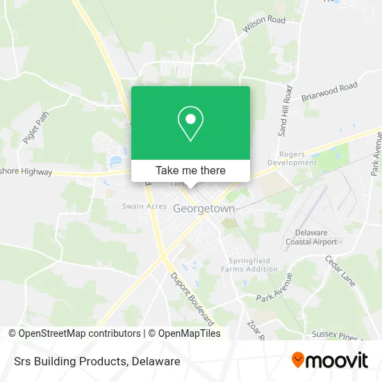 Srs Building Products map