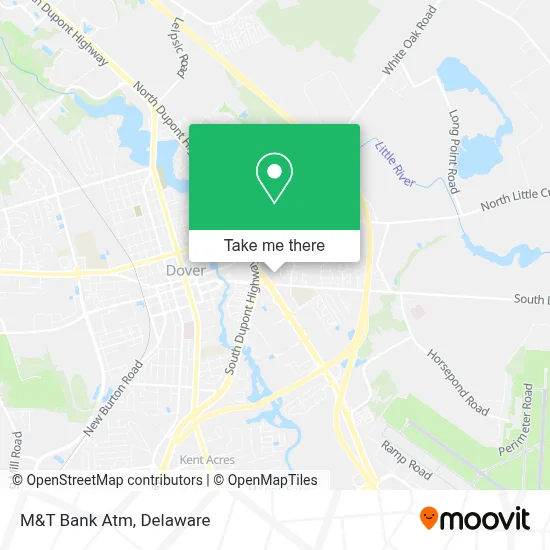 M&T Bank Atm map
