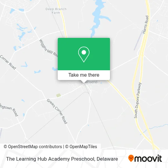 The Learning Hub Academy Preschool map