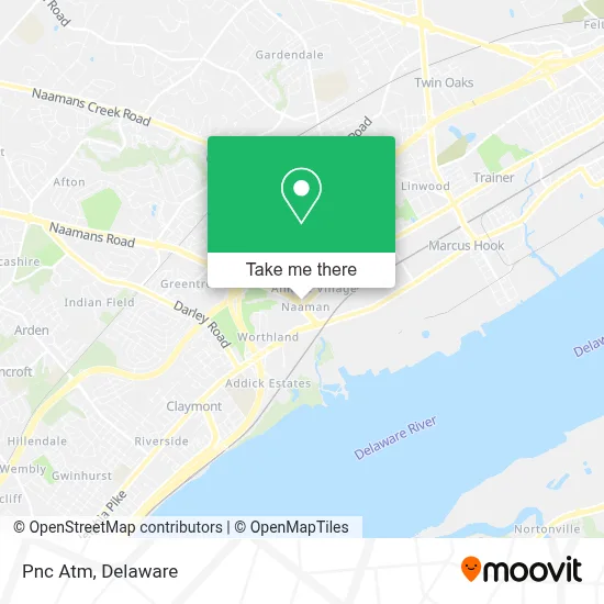 Pnc Atm map