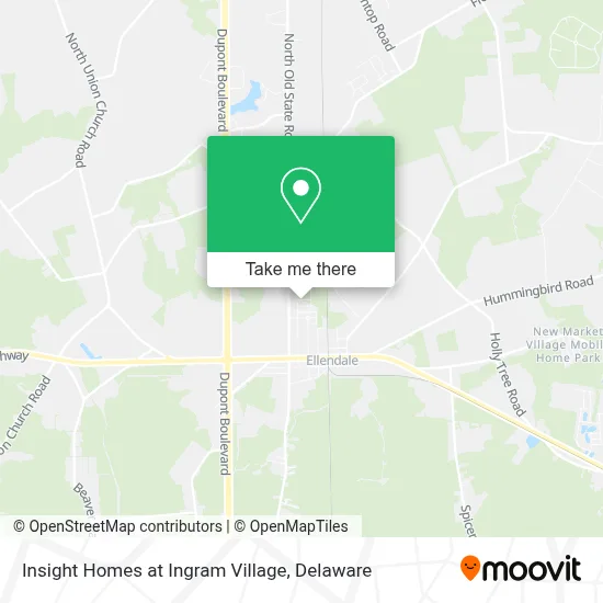 Insight Homes at Ingram Village map