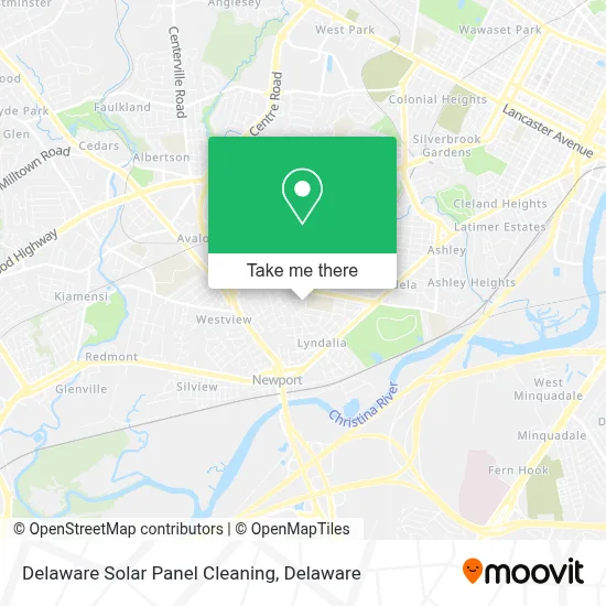 Delaware Solar Panel Cleaning map