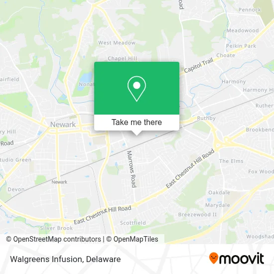 Walgreens Infusion map