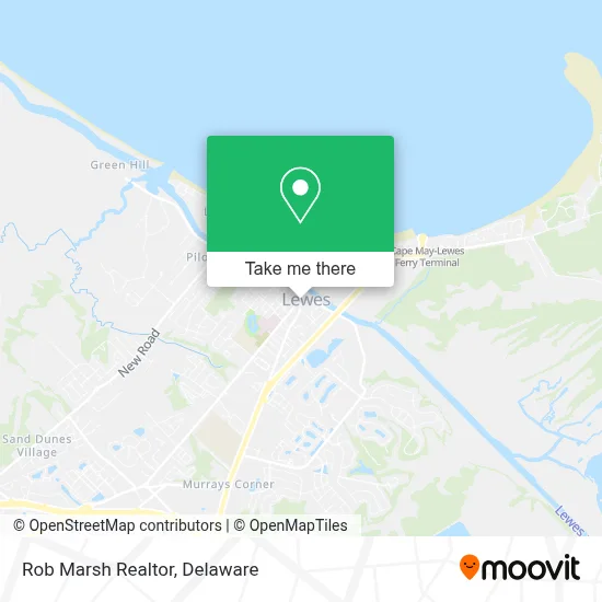Rob Marsh Realtor map
