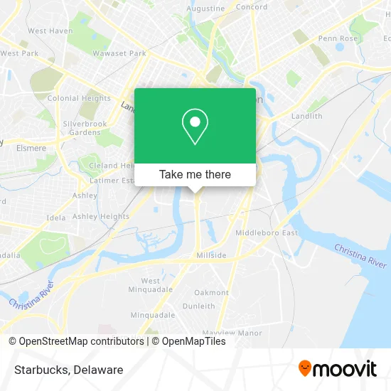 Starbucks map