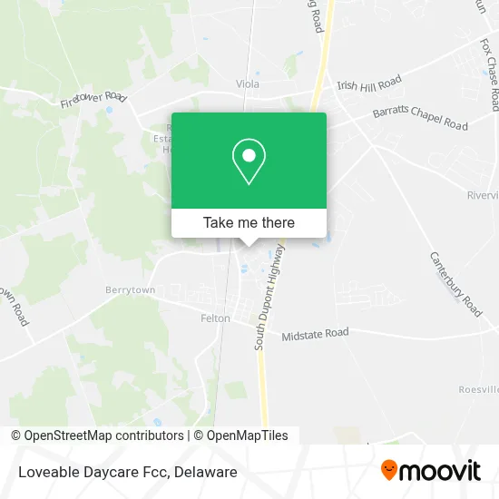 Loveable Daycare Fcc map