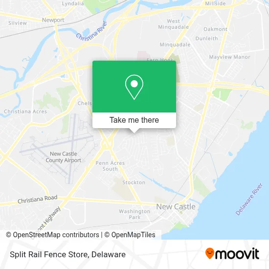 Split Rail Fence Store map