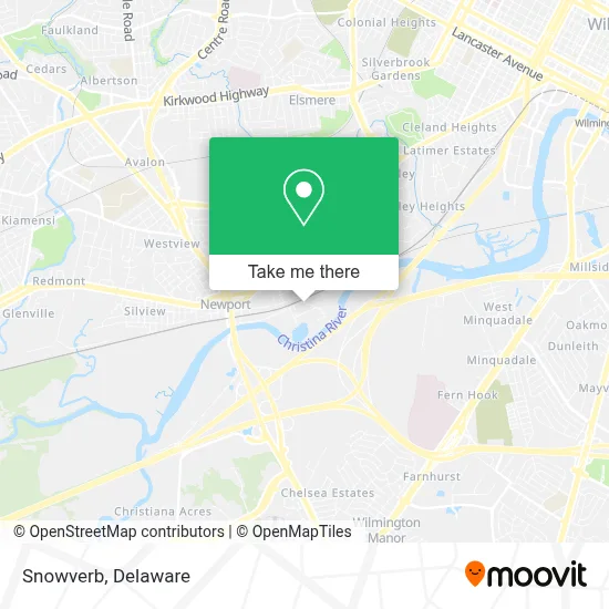 Snowverb map
